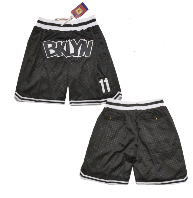 Men's Brooklyn Nets Black Mitchell&Ness Shorts (Run Small) Men's Brooklyn Nets Black Mitchell&Ness Shorts (Run Small)